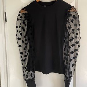 New polka dot blouse